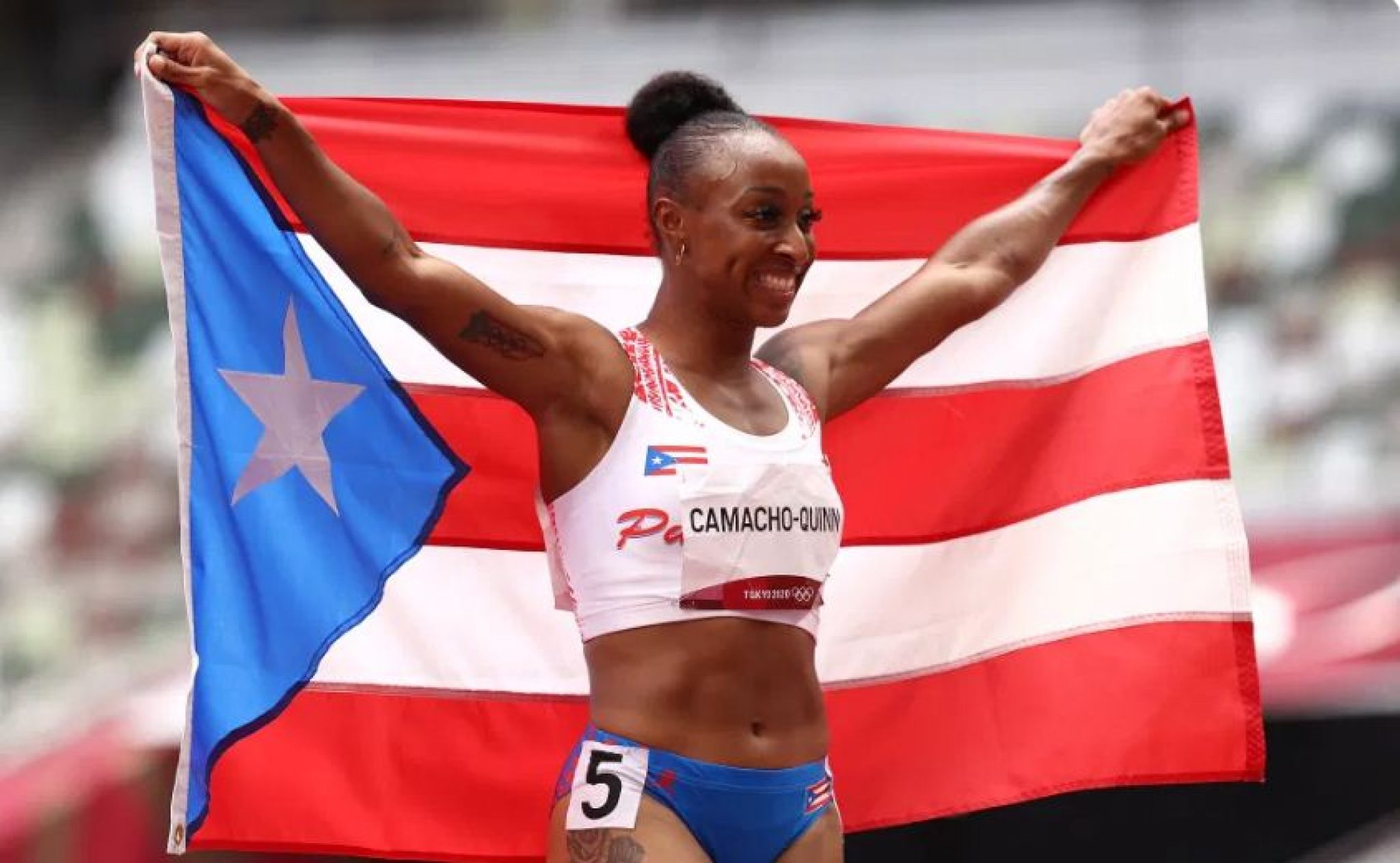 Legends of Puerto Rico Jasmine CamachoQuinn won the first Puerto